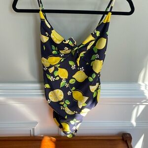 Trina Turk Lemon One Piece Swimsuit